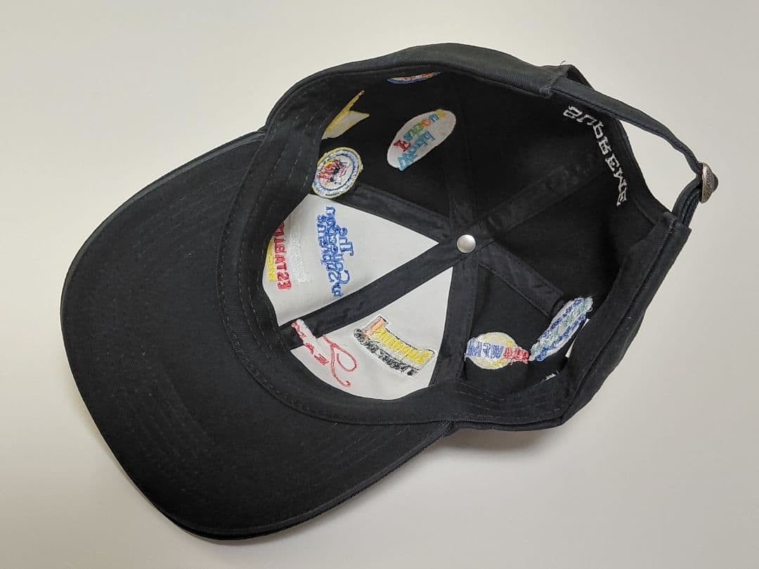 FW22 Supreme Sponsors 6-Panel Cap in Black [Adjustable/VG] Limited From JAPAN