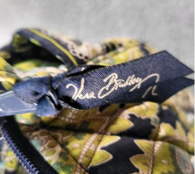 Vera Bradley, Cambridge Purse, Maggie Shoulder Bag Baguette Side Pockets, EUC