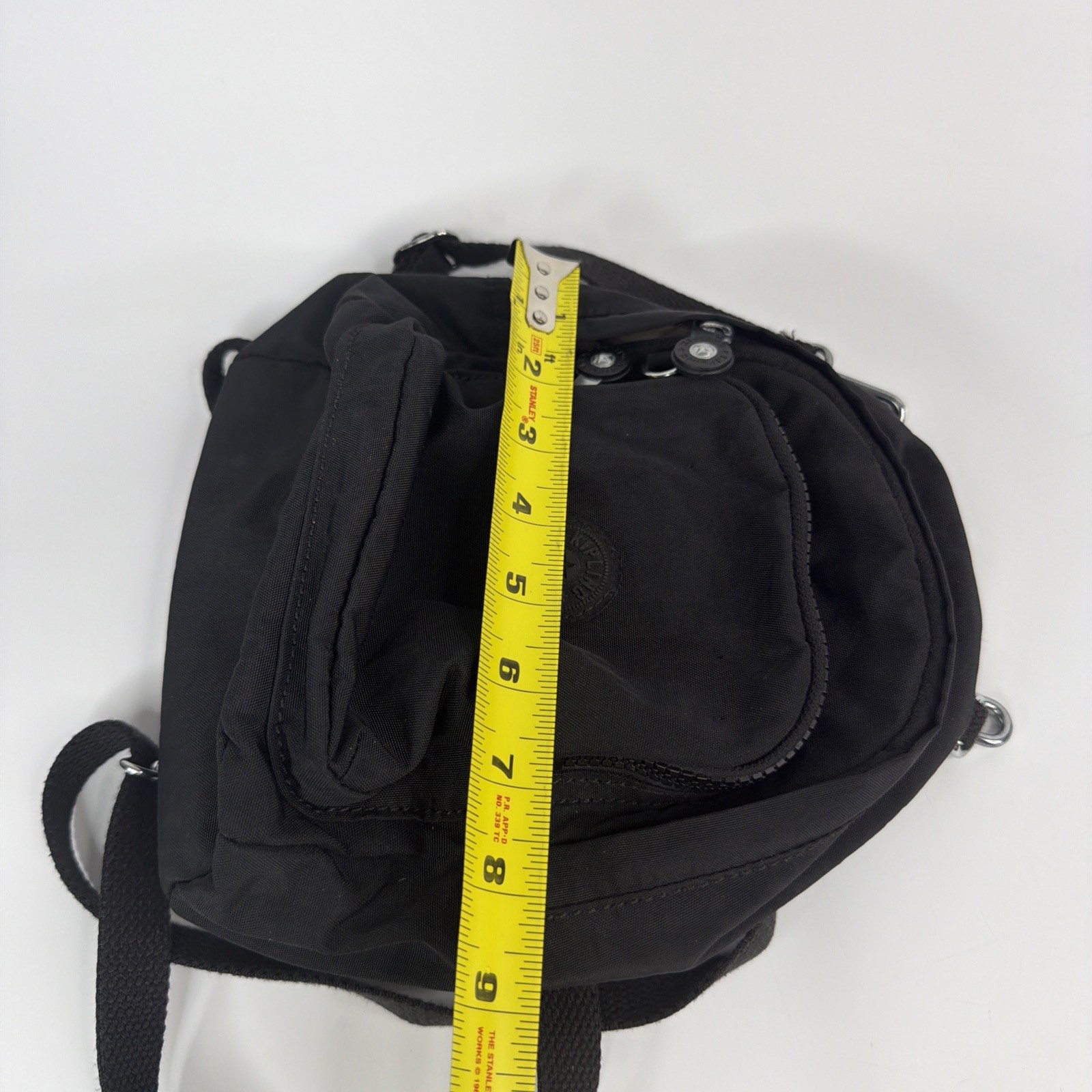 Kipling Mini 9” Backpack Black Work School Play Bag Pack