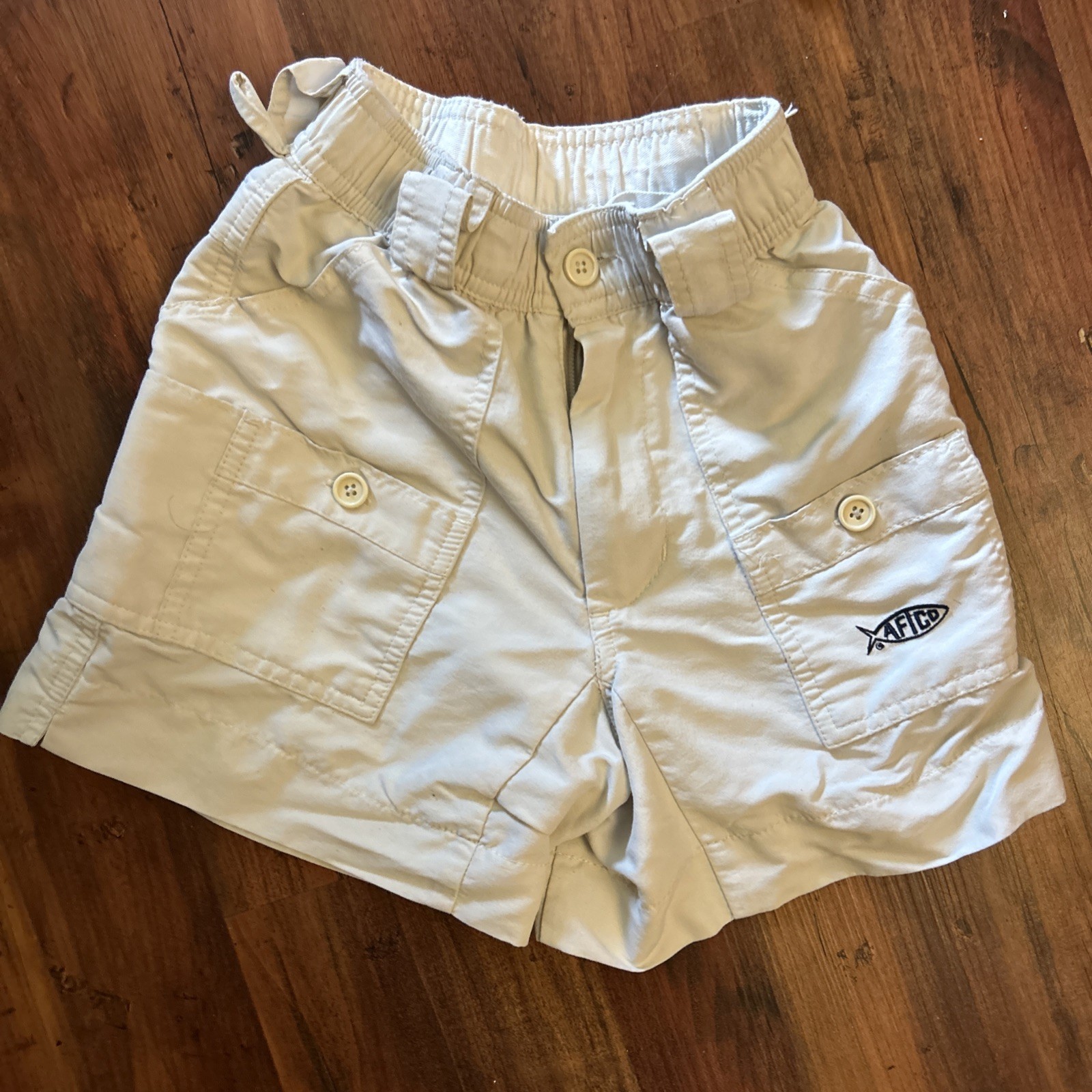 AFTCO & Columbia 22 in S Shorts Boys Youth Nylon Cargo Fishing Lot Of 10 Preppy