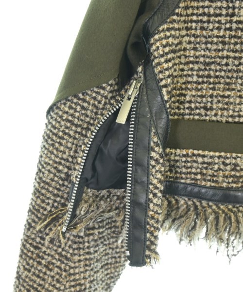 sacai Blouson (Other) BrownxBlackxWhite(Tweed) 1(Approx. S) 2200668945028