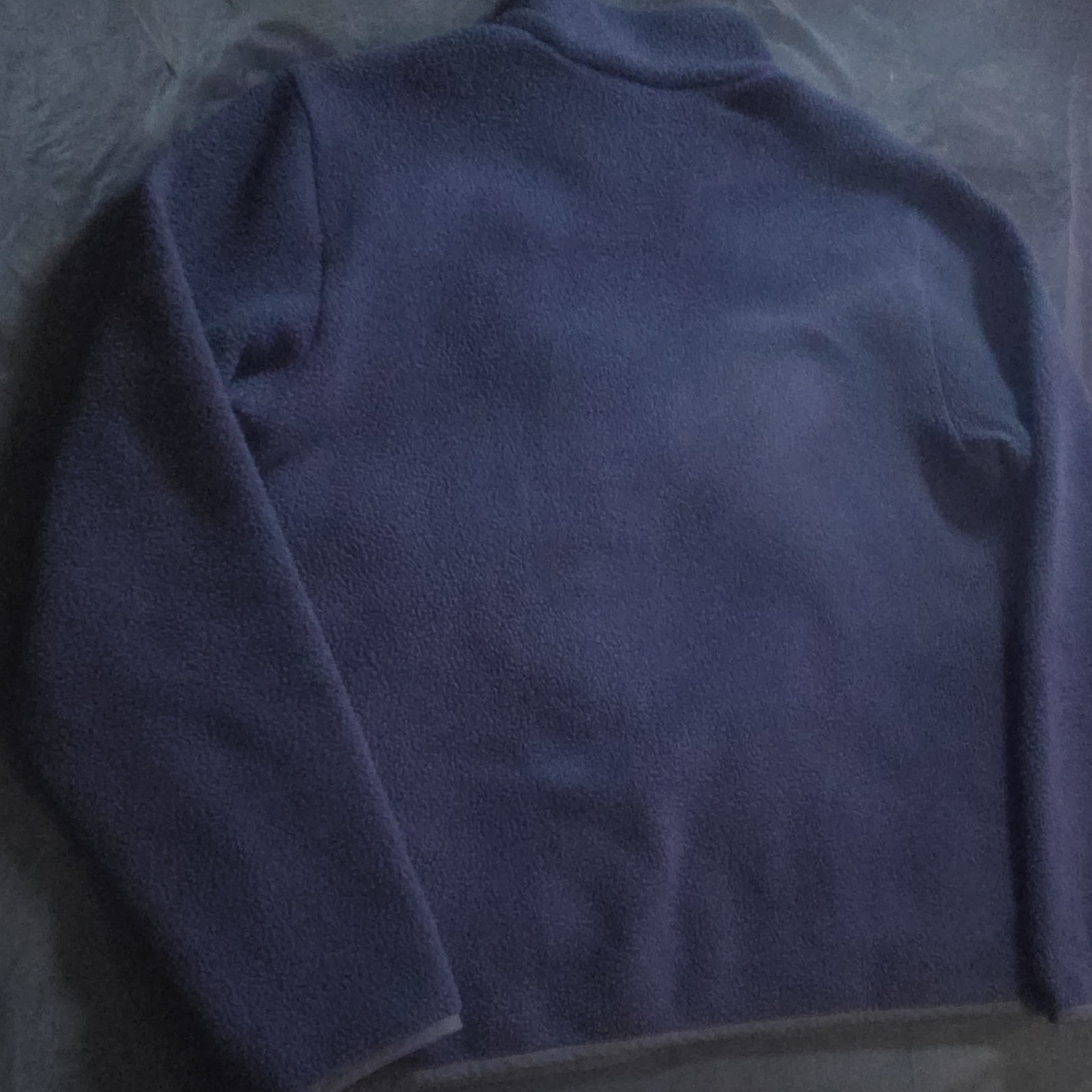 NORSE PROJECTS The Frederik Tab Series Fleece Jacket Navy Blue Size Medium
