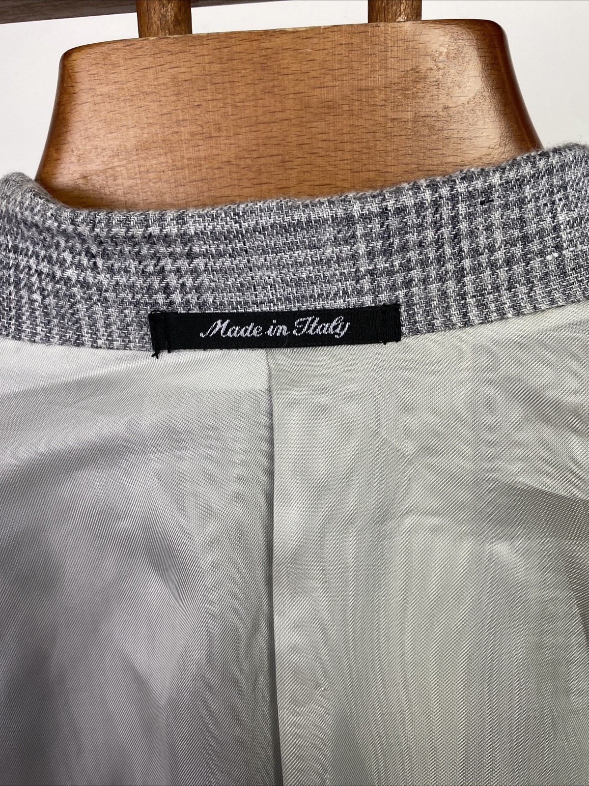 Richard James Savile Row 42R BESPOKE 2023 POW Glen Check Handmade Linen Jacket