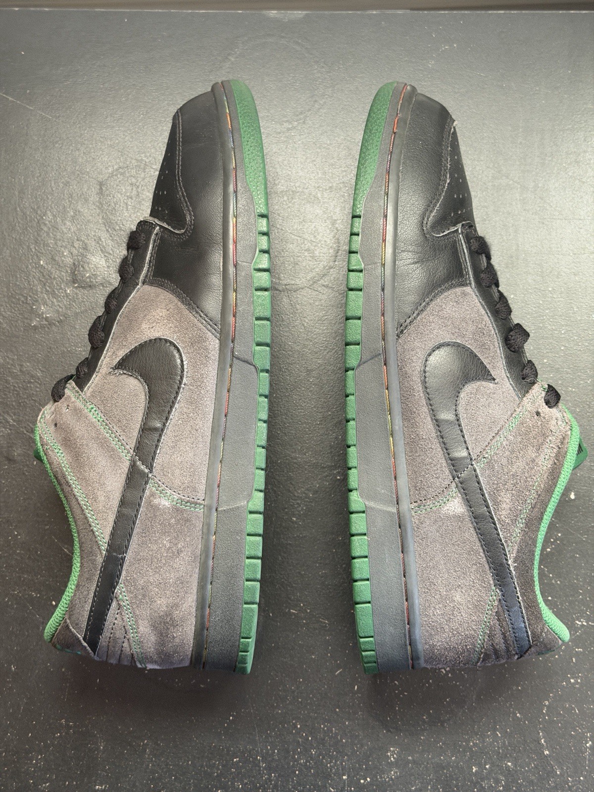 Nike Dunk CL Low Rasta Pack – Black Pine Green SZ: 10M