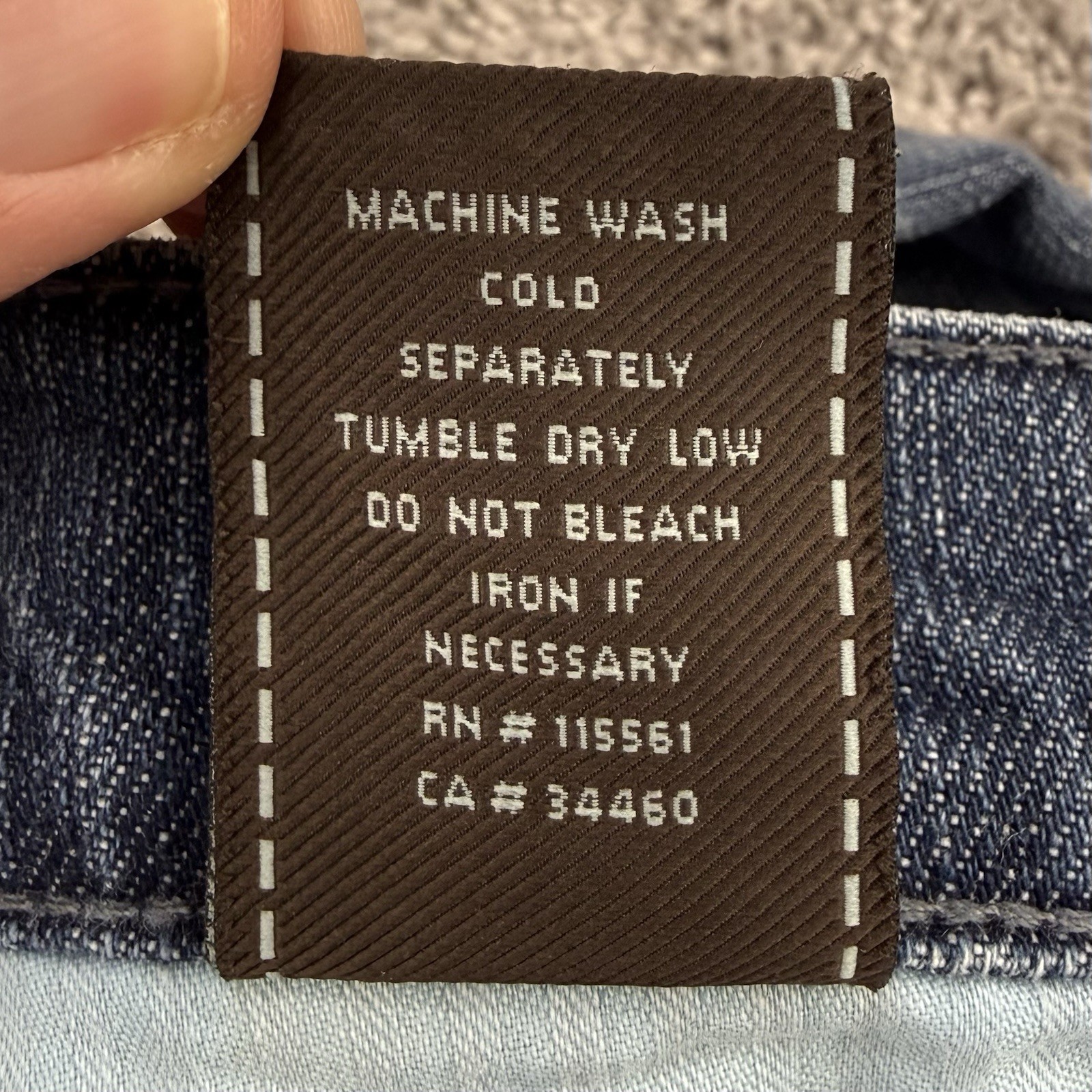 7 For All Mankind Dojo Jeans Women’s Size Tag-24 / Fits-26 Flare Leg Distressed
