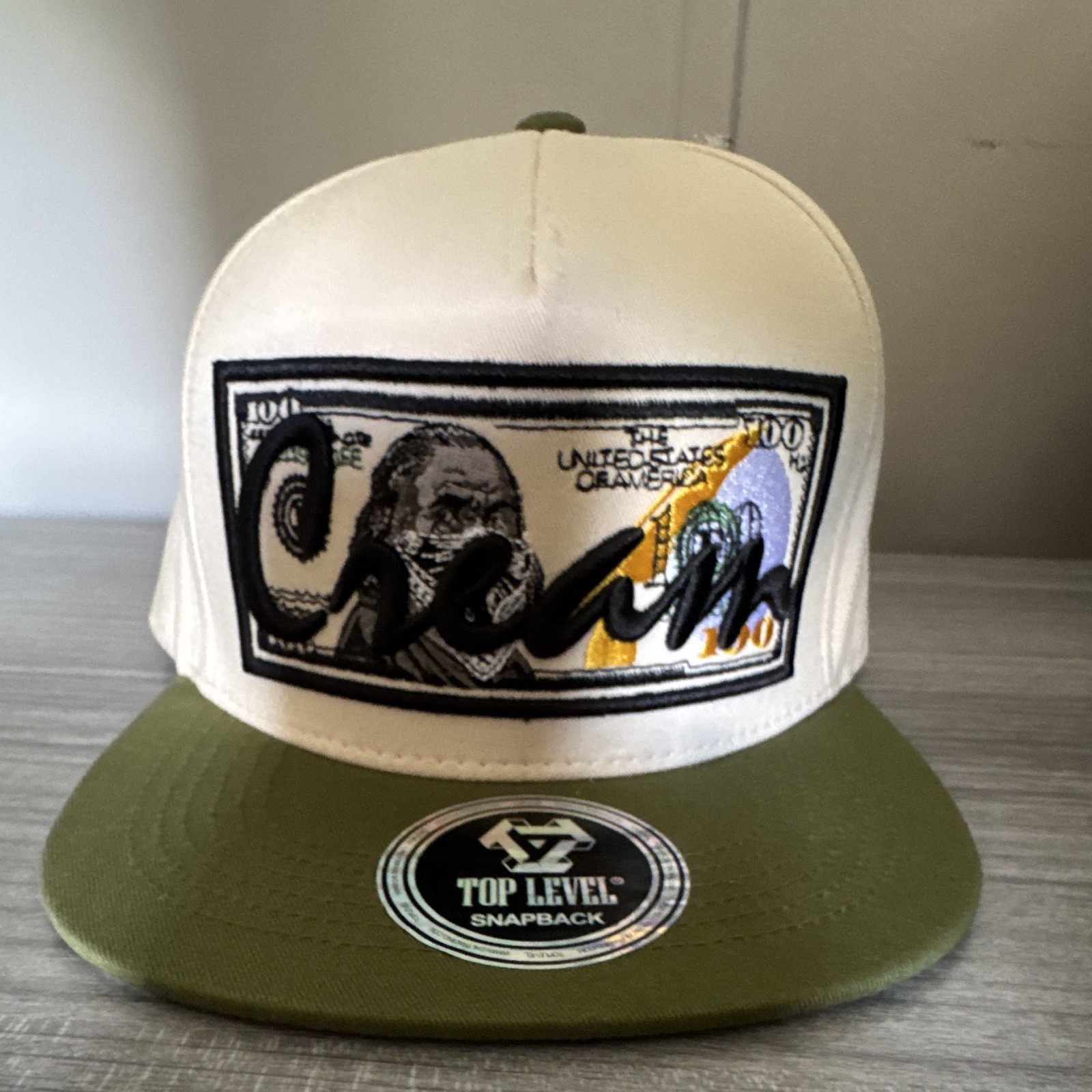 Men’s Adjustable Strapback Cap Hat Flat Bill One Size Brand New With Tags