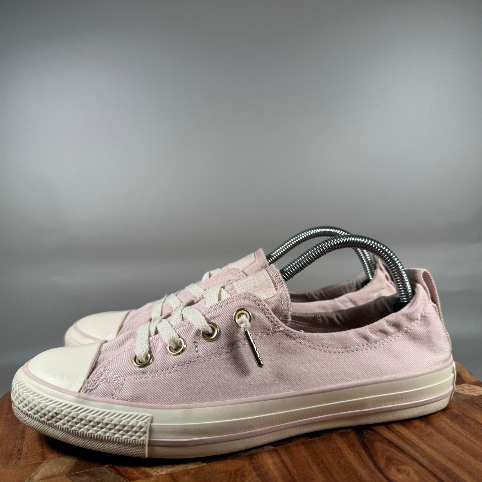 Converse Chuck Taylor All Star Shoreline Pink Slip On Sneakers Womens 10 565888F