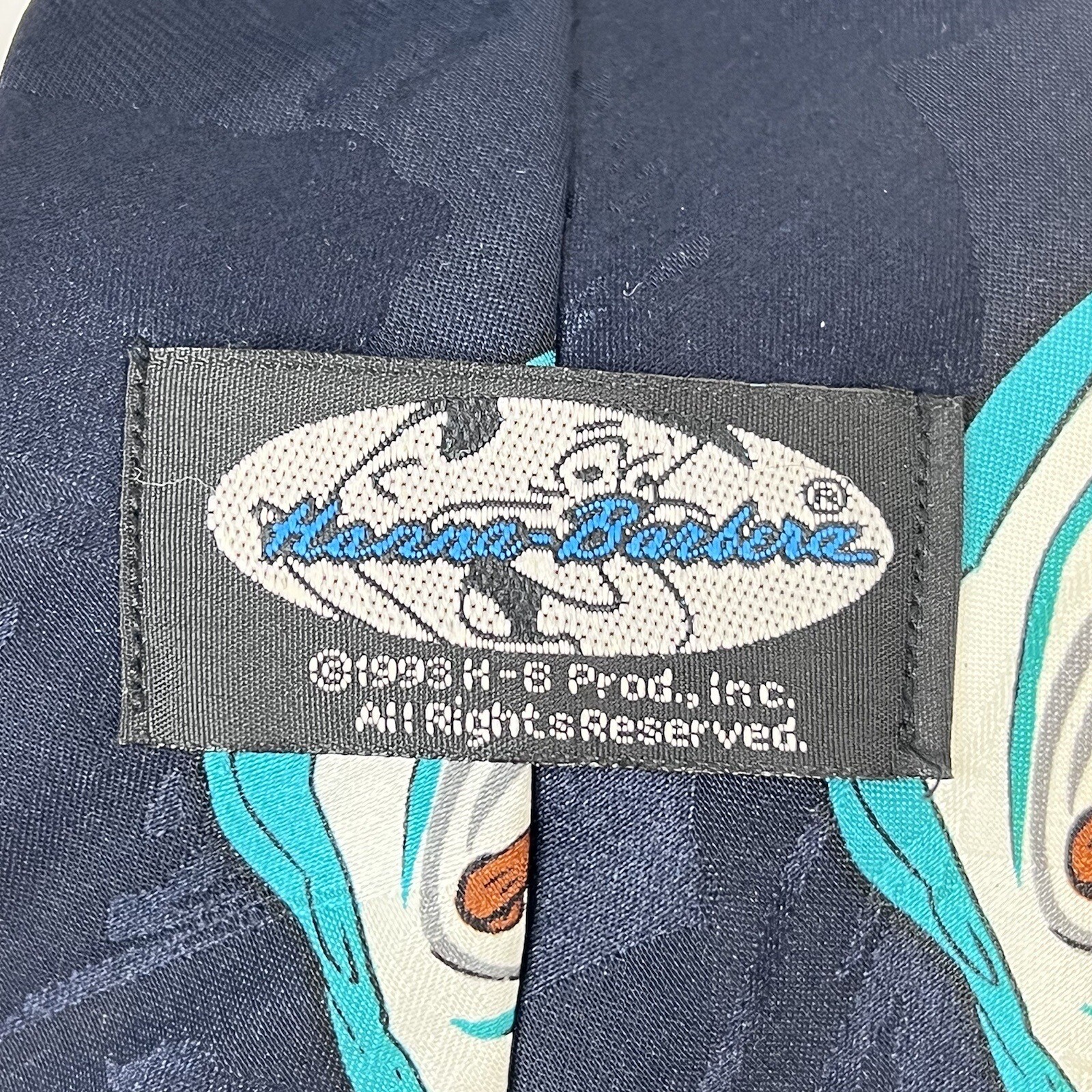 VTG Flintstones Mens Necktie Neck Tie Sports Hanna Barbera Basketball Football