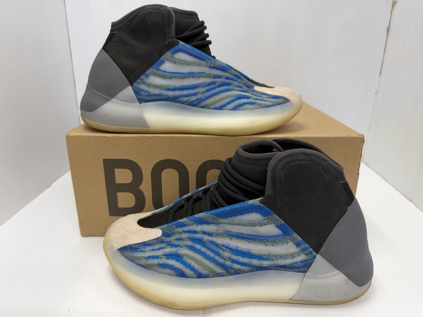 adidas Yeezy QNTM Frozen Blue Men’s Sneakers Size 6.5 GZ8872