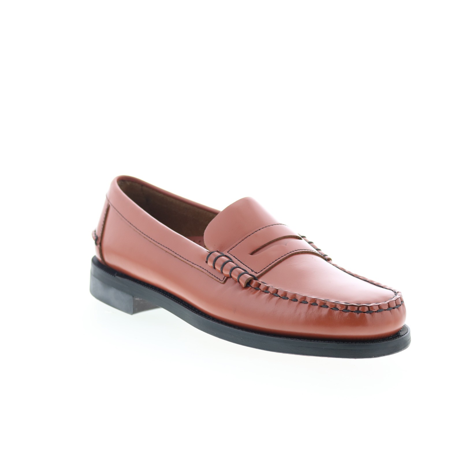 Sebago Classic Dan Pigment Mens Brown Loafers & Slip Ons Penny Shoes