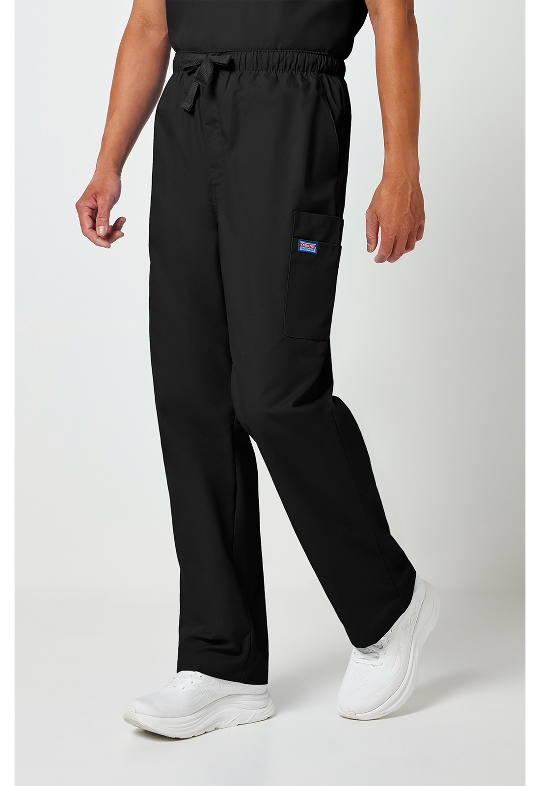 Cherokee Workwear Scrubs Men’s Cargo Scrub Pants 4000 Black