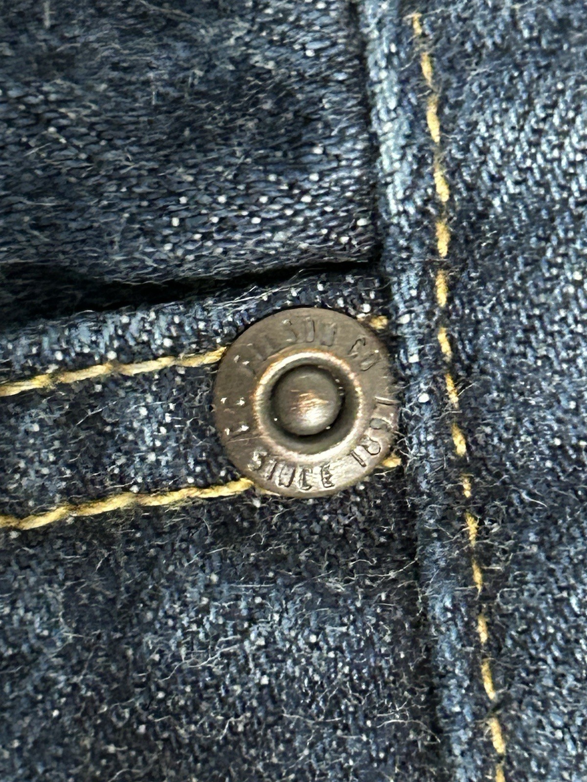 C.C. FILSON BullBuck Double-Front Jeans 33 Indigo Workwear 20172099 USA🇺🇸MADE