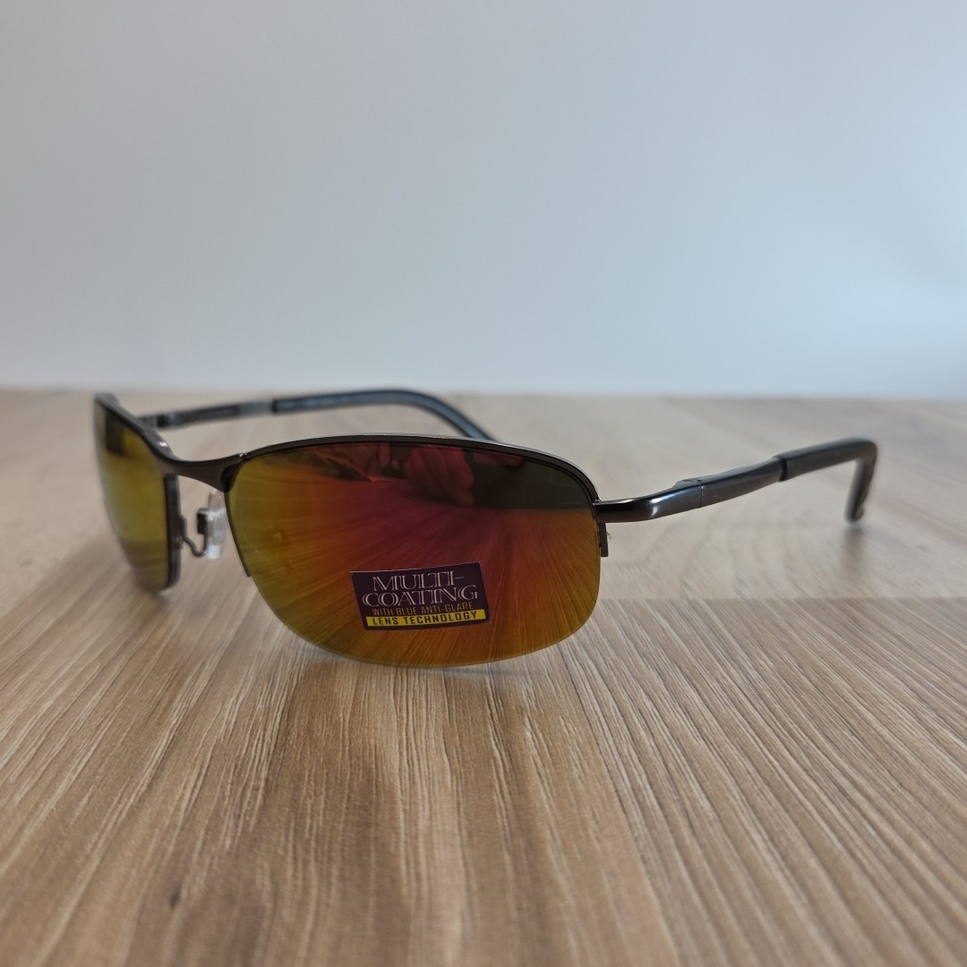 Solaray Sunglasses W/ Multicoating W/ Blue Anti-Glare & Spring Hinge 0911-mw-k