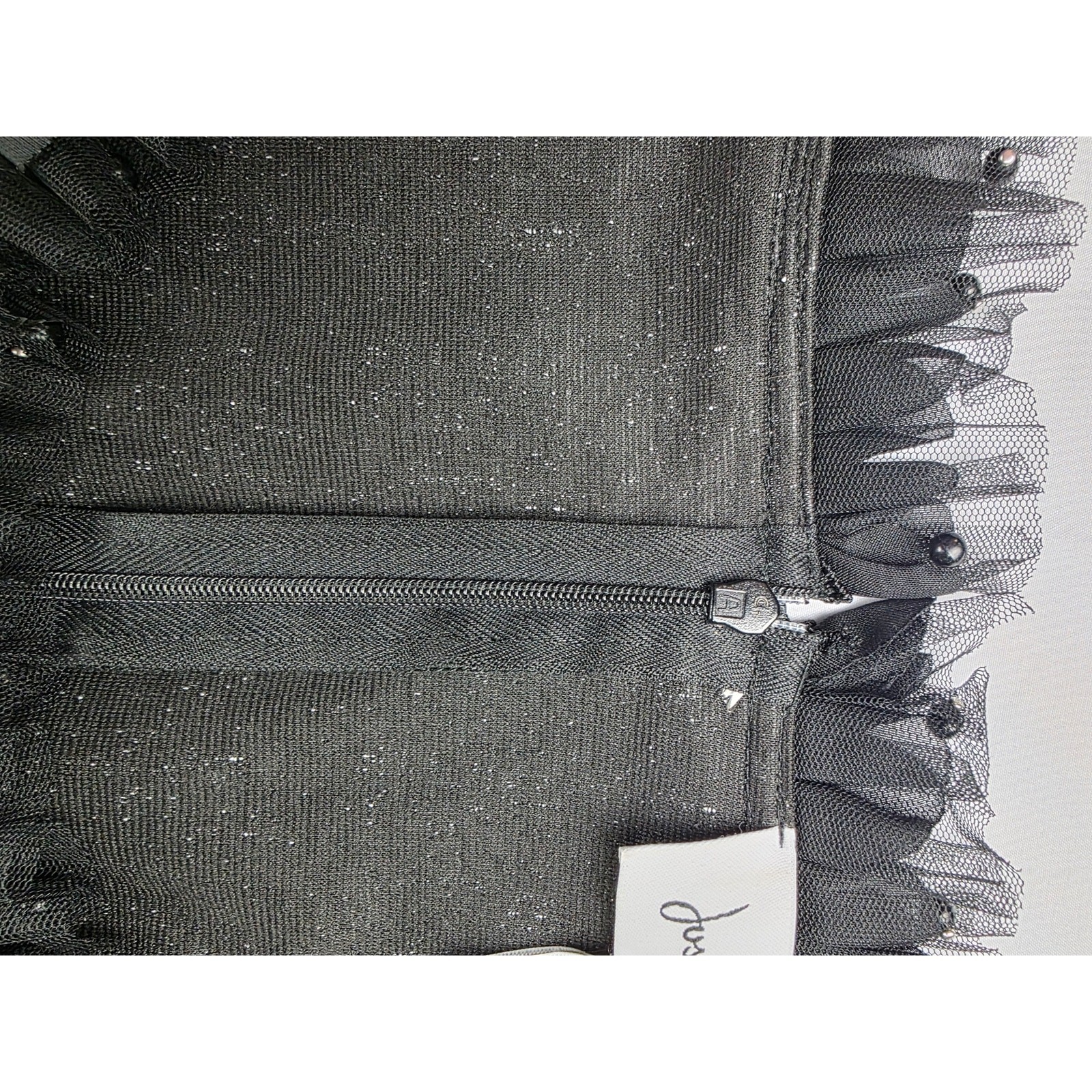 Joseph Ribkoff Grey Black Plaid Pencil Dress Size 16