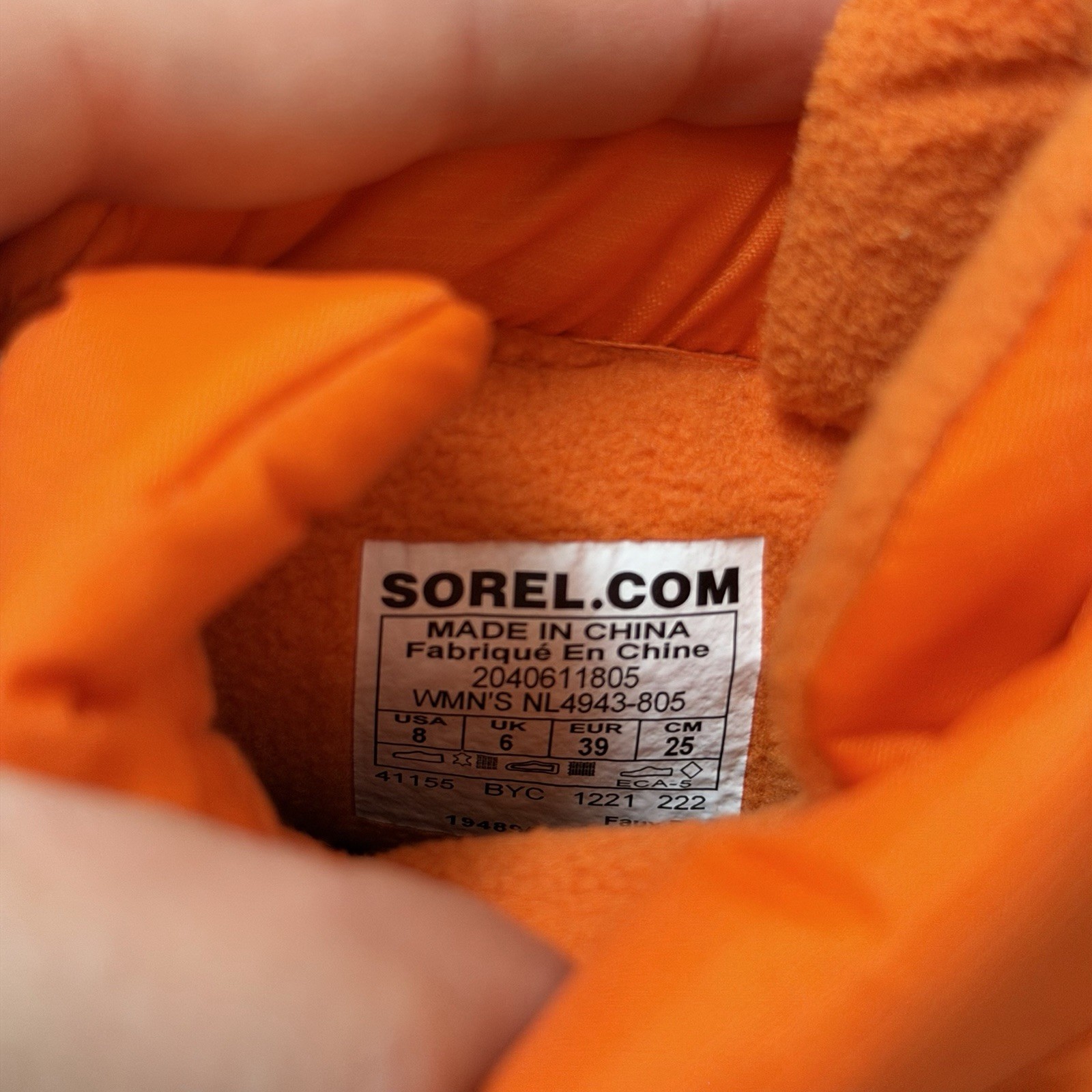 NEW Sorel x Prana Out N About III Puffy Zip WP Waterproof Insulated Boot Women 8