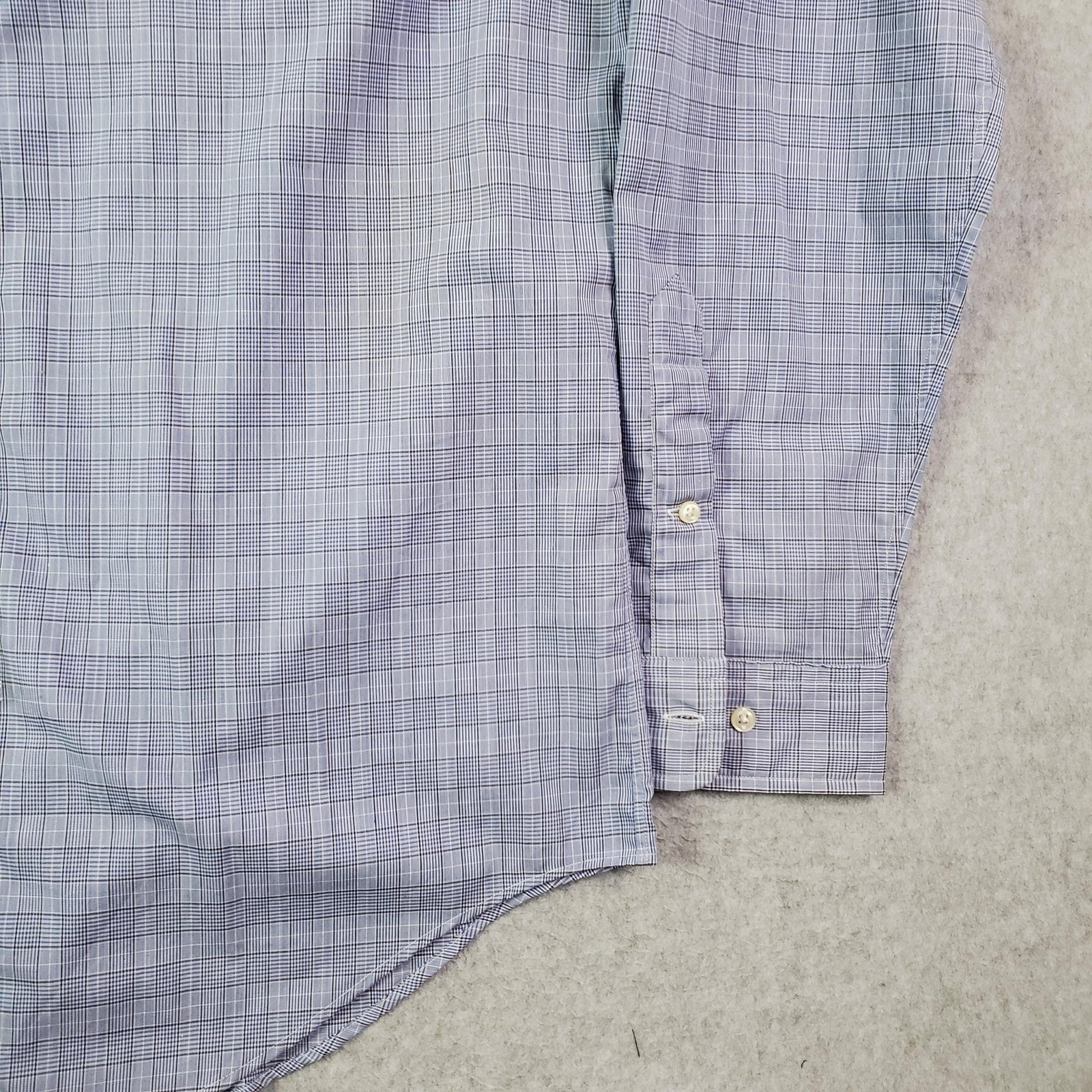 Ralph Lauren Shirt Mens 15 1/2 34/35 Plaid Yarmouth Button Down Classic Fit