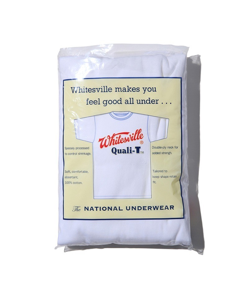WHITESVILLE T-SHIRT WV73544 2-PACK White Toyo Enterprise NEW