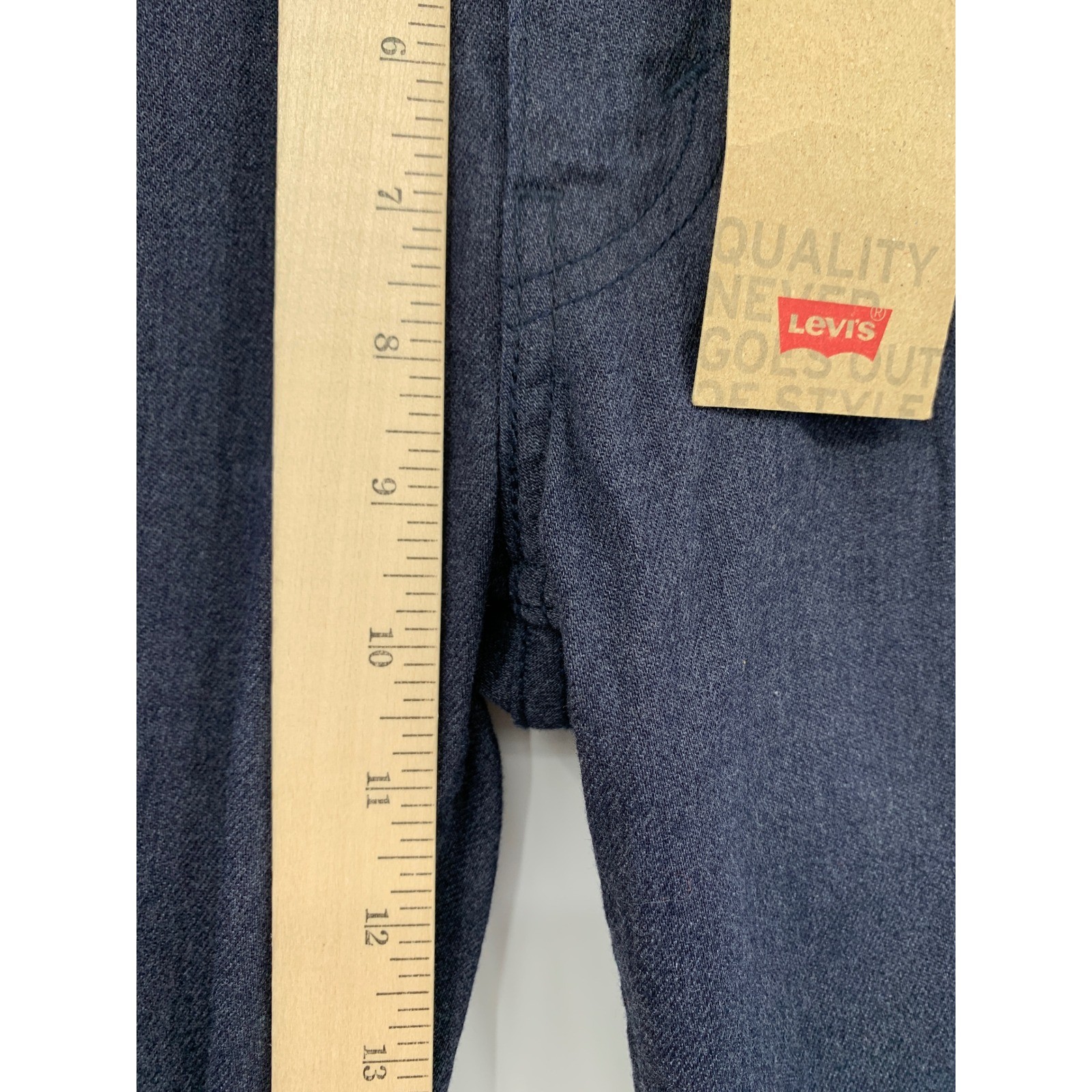 Levis 511 Jeans Mens 31×32 Blue Slim Fit Dark Wash Denim Pants NEW Pants