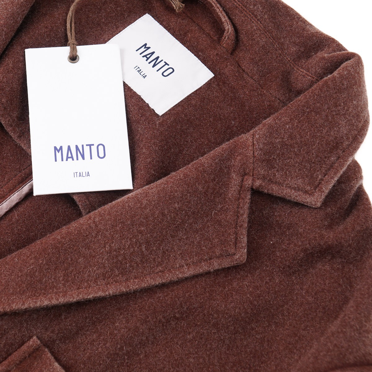 Manto F/W 25-26 Garment-Washed Cashmere Outerwear Blazer M (Eu 50) NWT Jacket