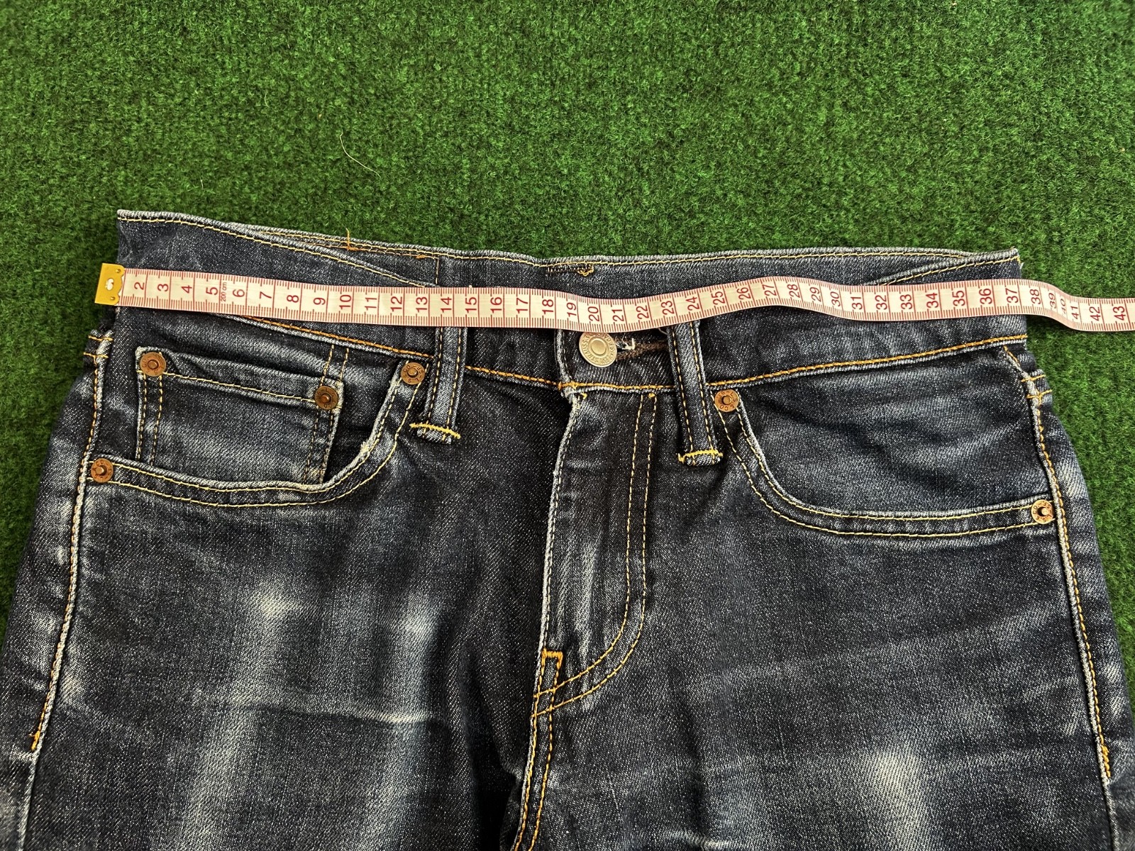 Levi’s 511 Grey Stonewashed Vintage Denim Slim Fit Jeans