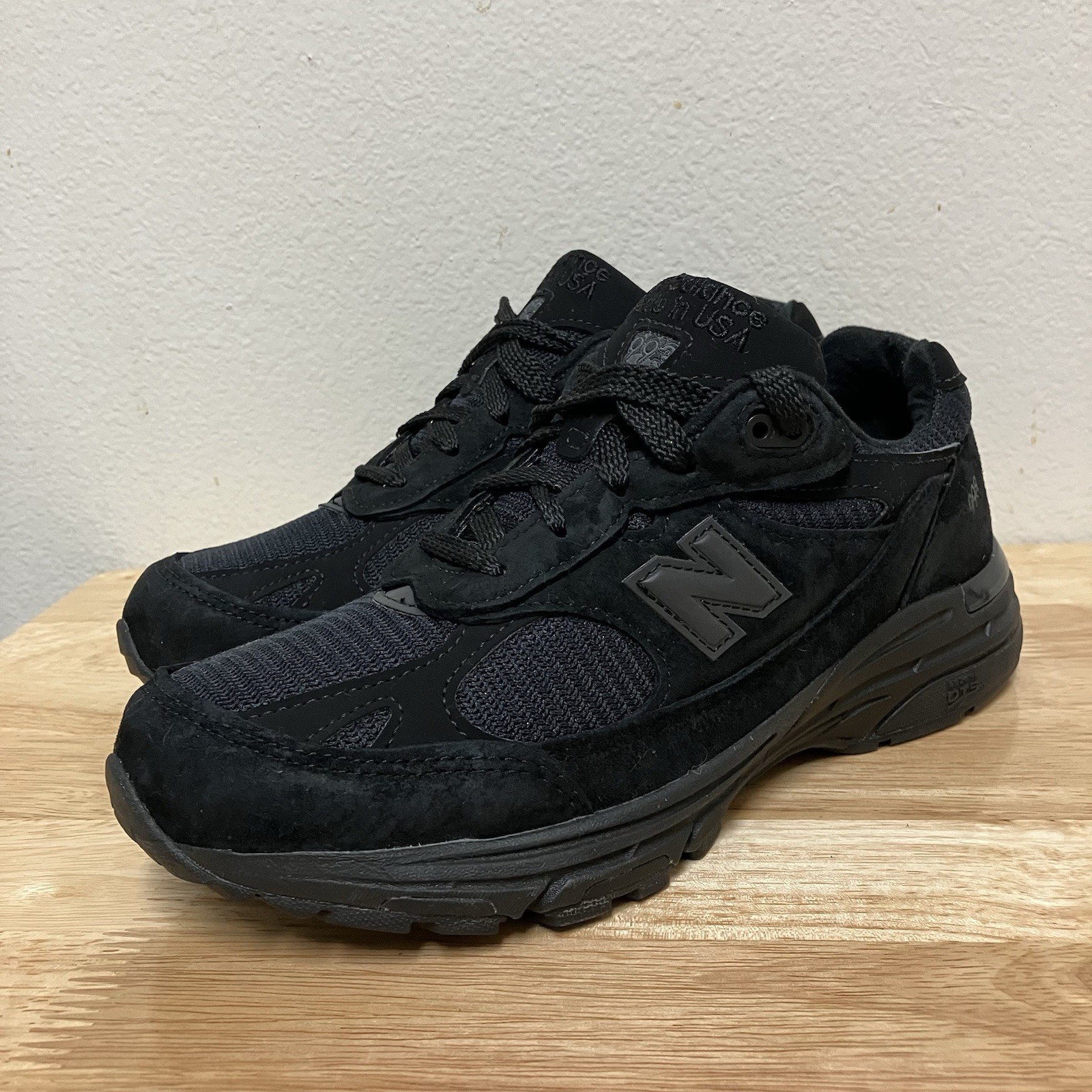 Size 07.5 D Women’s New Balance 993 Triple Black – WR993TB Made In USA 🇺🇸
