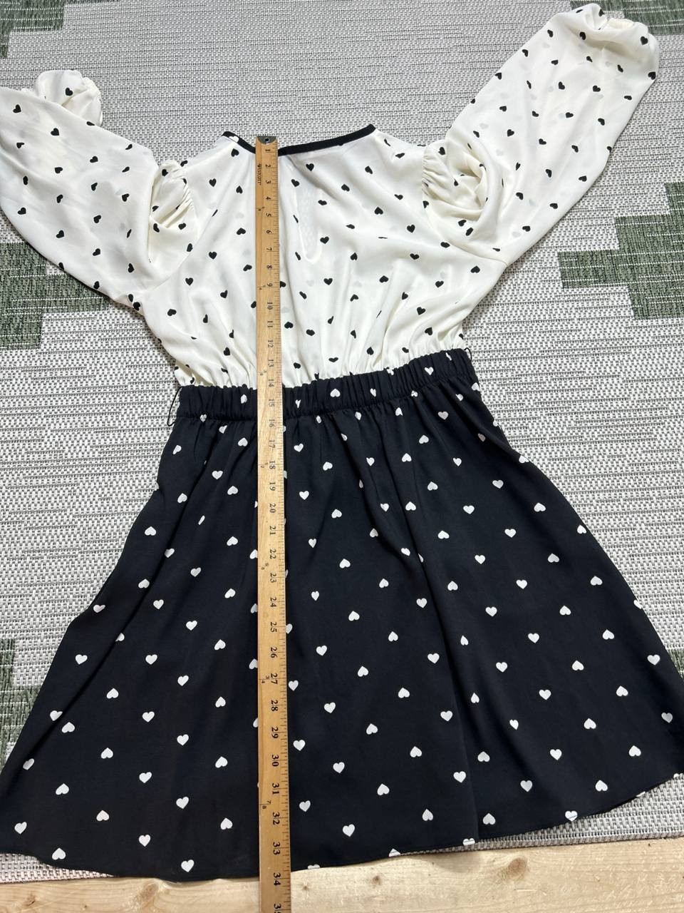 Kate Spade Dress Womens Small White Black Blouson *