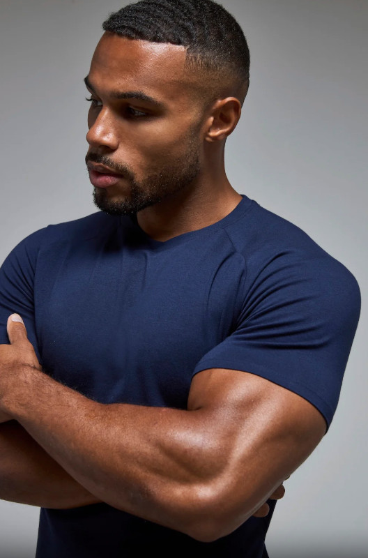 Tailored Athlete Athletic Fit T-Shirt True Navy Size XL NEW $40 (2 Pack)