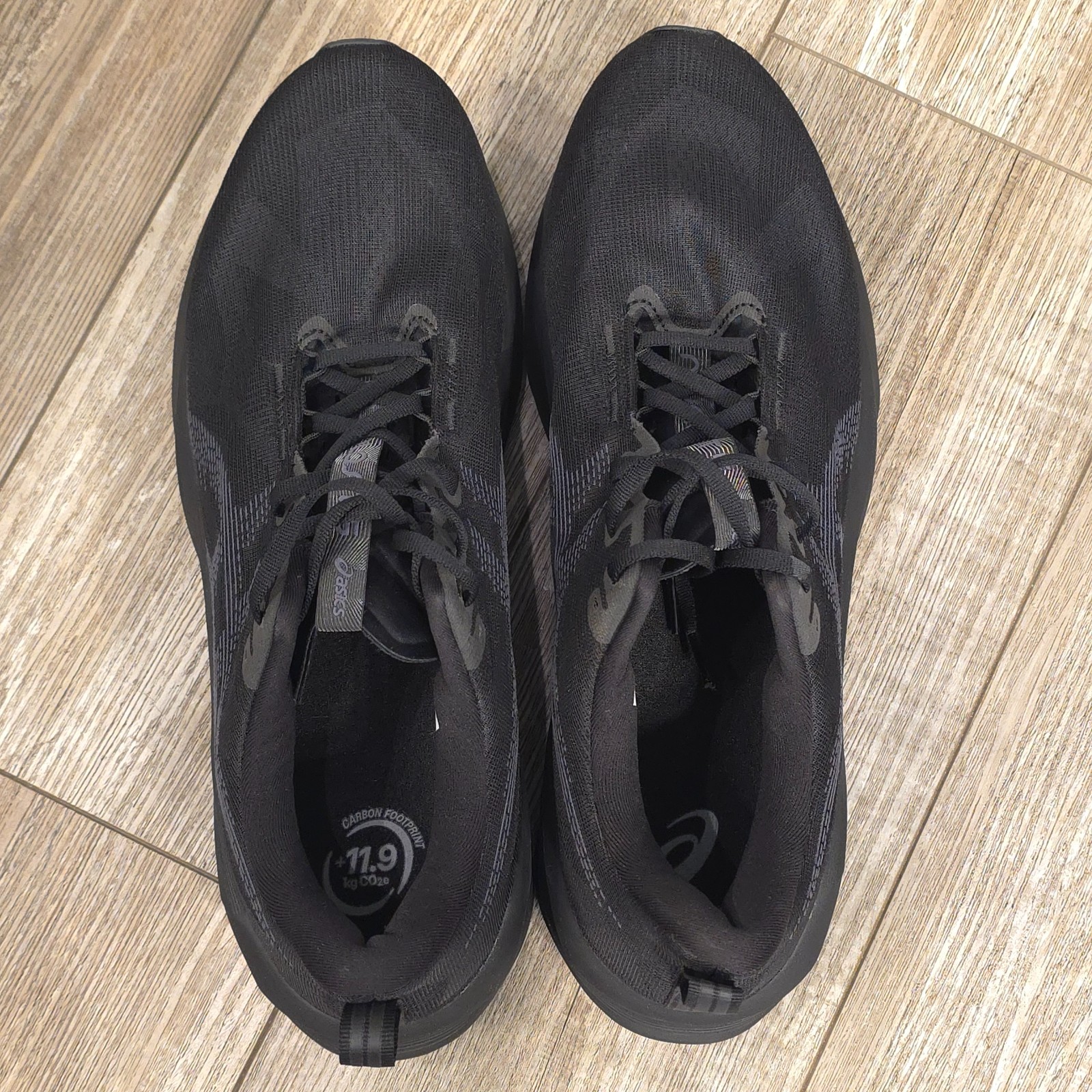 Asics Novablast 5 Men’s Size US 14 Black/Black Running Jogging Walking Shoes