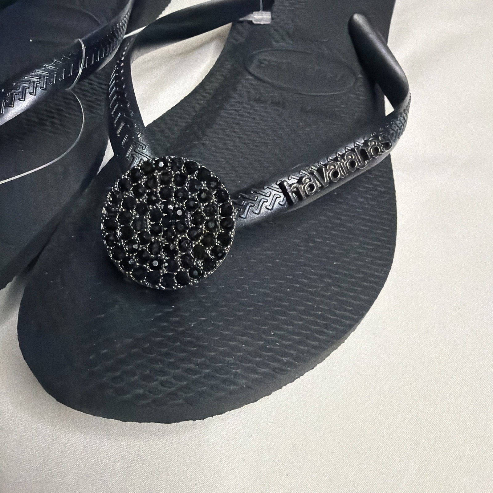 New in Original Box — Havaianas Slim Crystal Glow Full Color Flip Flops