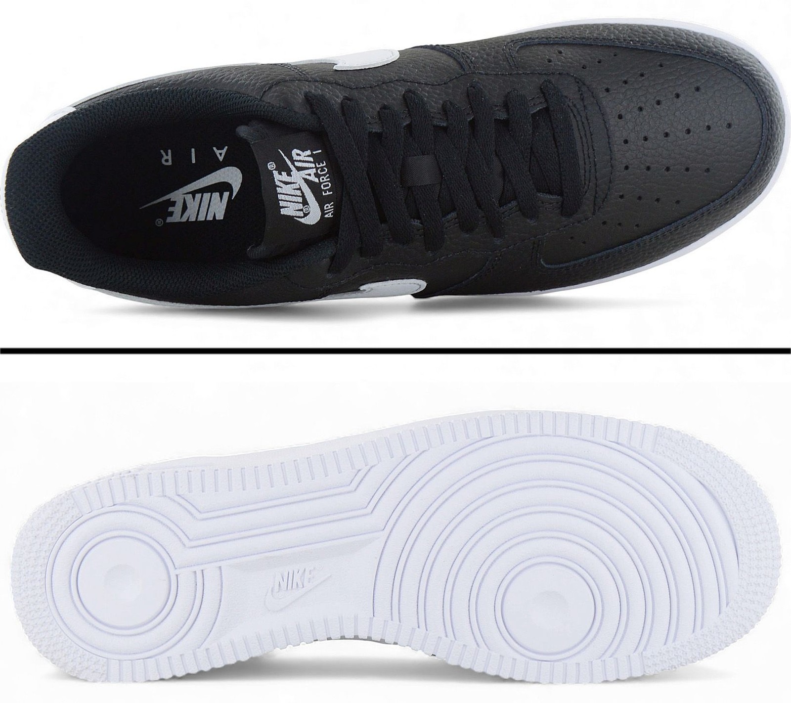 Nike Air Force 1 Low 07 – Sneakers Black Sports Leisure Shoes CT2302-002 New