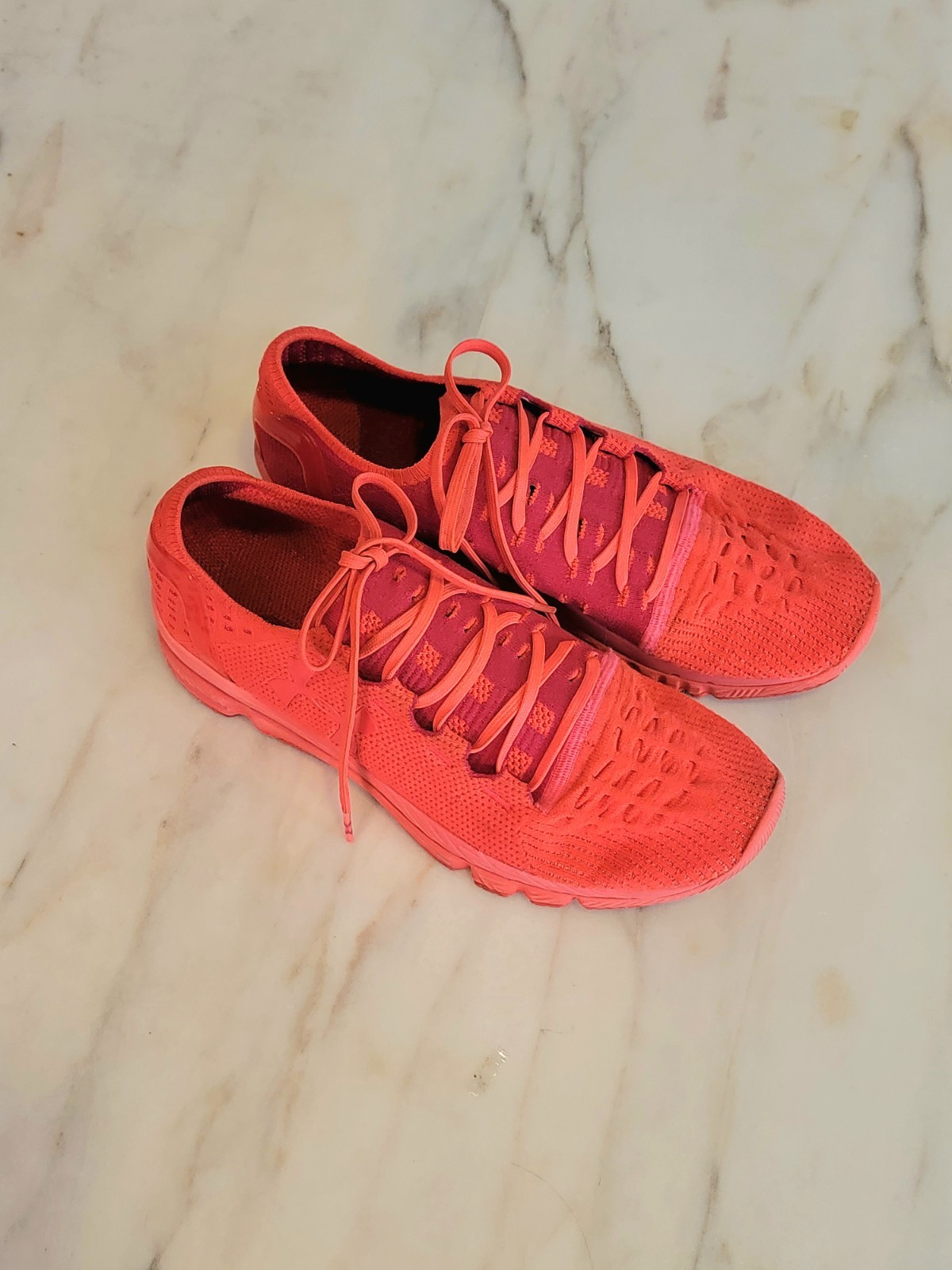 🔥 Under Armour SpeedForm Slingshot Monochromatic Pack All Red Womens 9.5 RARE