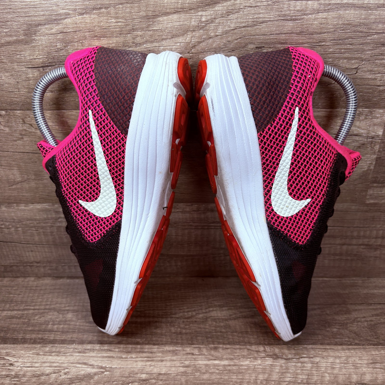 Nike Revolution 3 Black Pink Womens US Size 8 EUR 39 819303-600 Running Shoes
