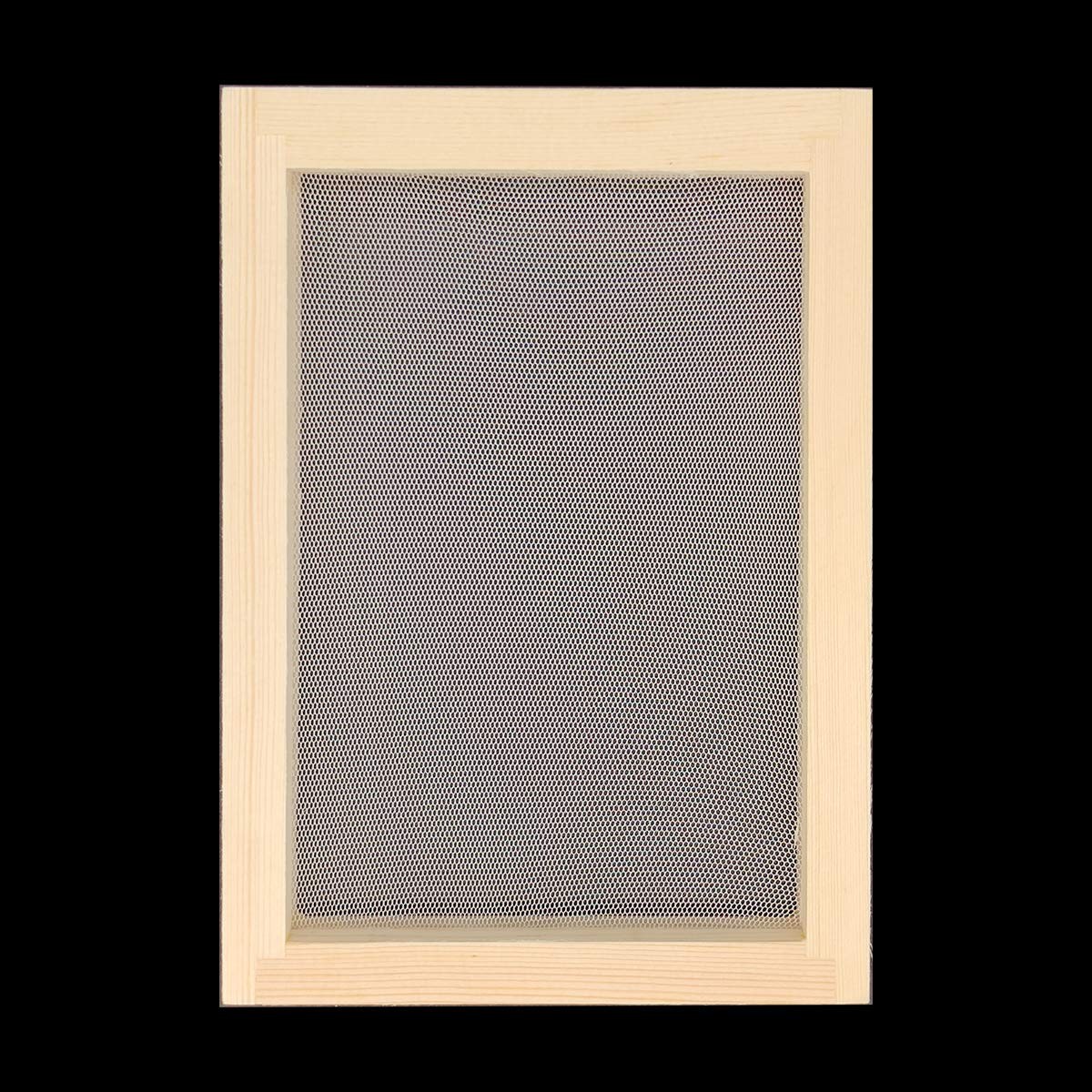 Worown A6 Size Paper Making Screen, Natural 5*7 inch, wood color