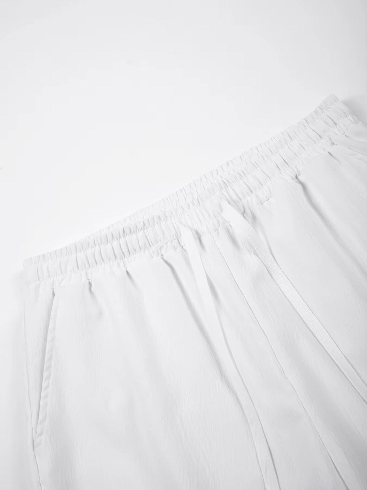 Summer Men’s Casual Elastic Waist Solid Color Breathable High Quality Pants Gift