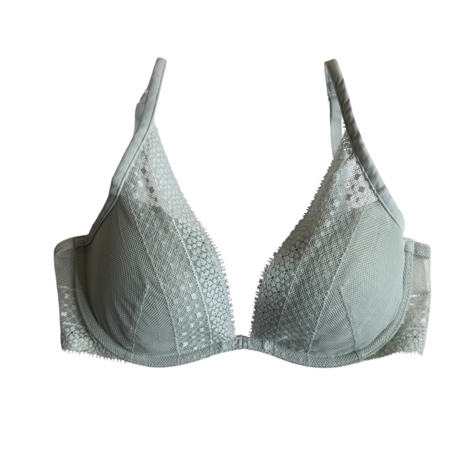Victoria Secret Incredible Lightly Lined Lace Plunge Bra Women’s Size 32D