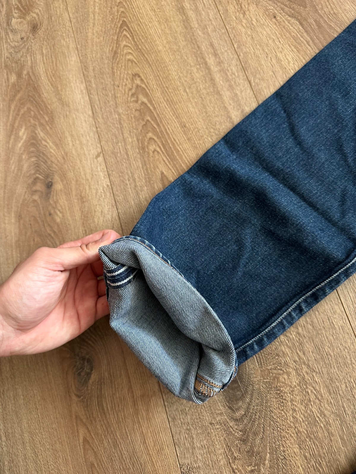 Levis 502 Taper Crafted Japan Selvedge Jeans Men Size 36×32