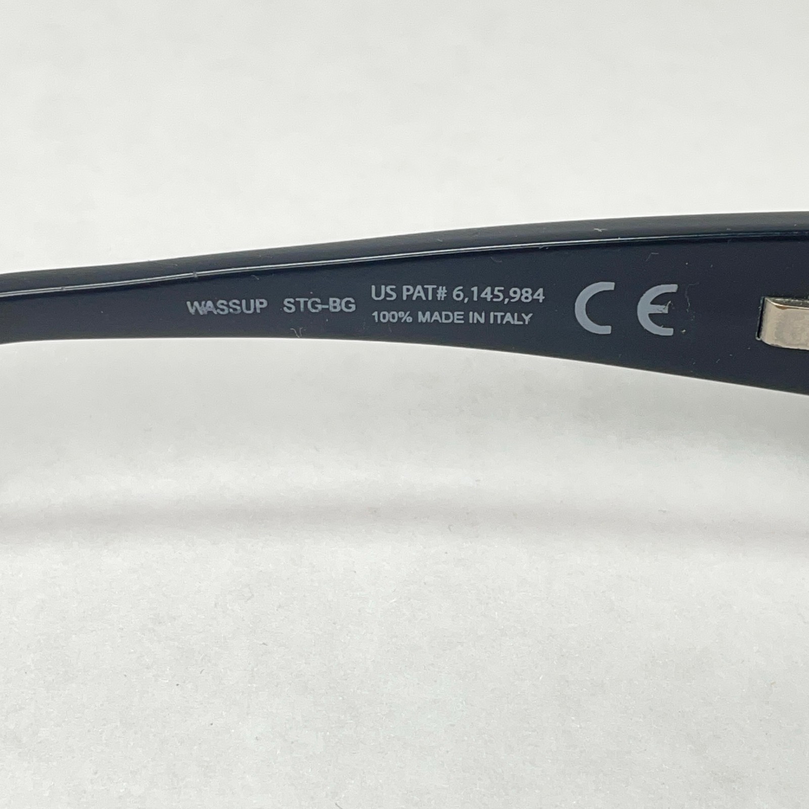 Maui Jim Wassup Sunglasses FRAMES ONLY MJ123-02W Black 60.5[]17 120 mm