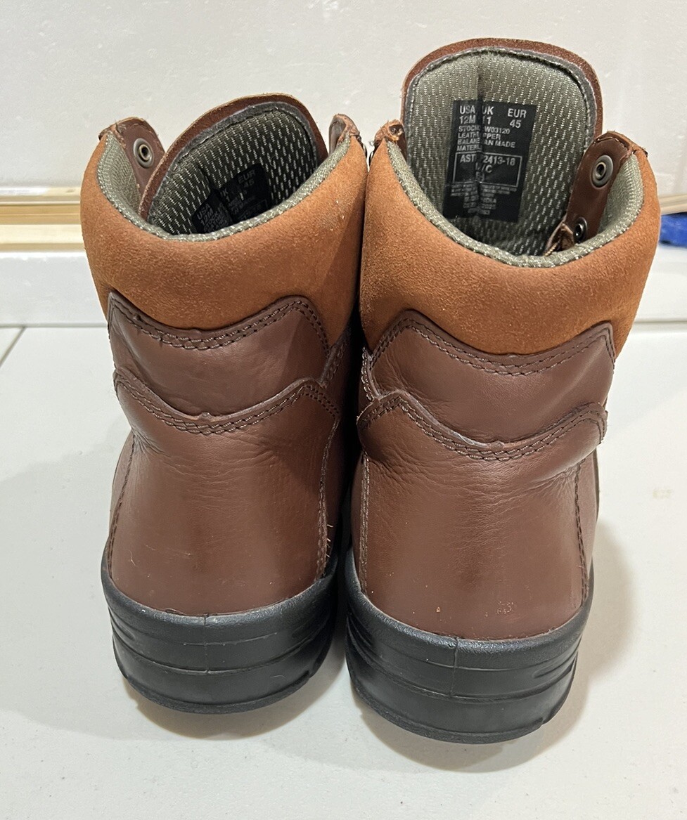 Wolverine Sz 12M 6″ Durashock Steel Toe Work Boot W03120 ANSI/ASTM I75 C75