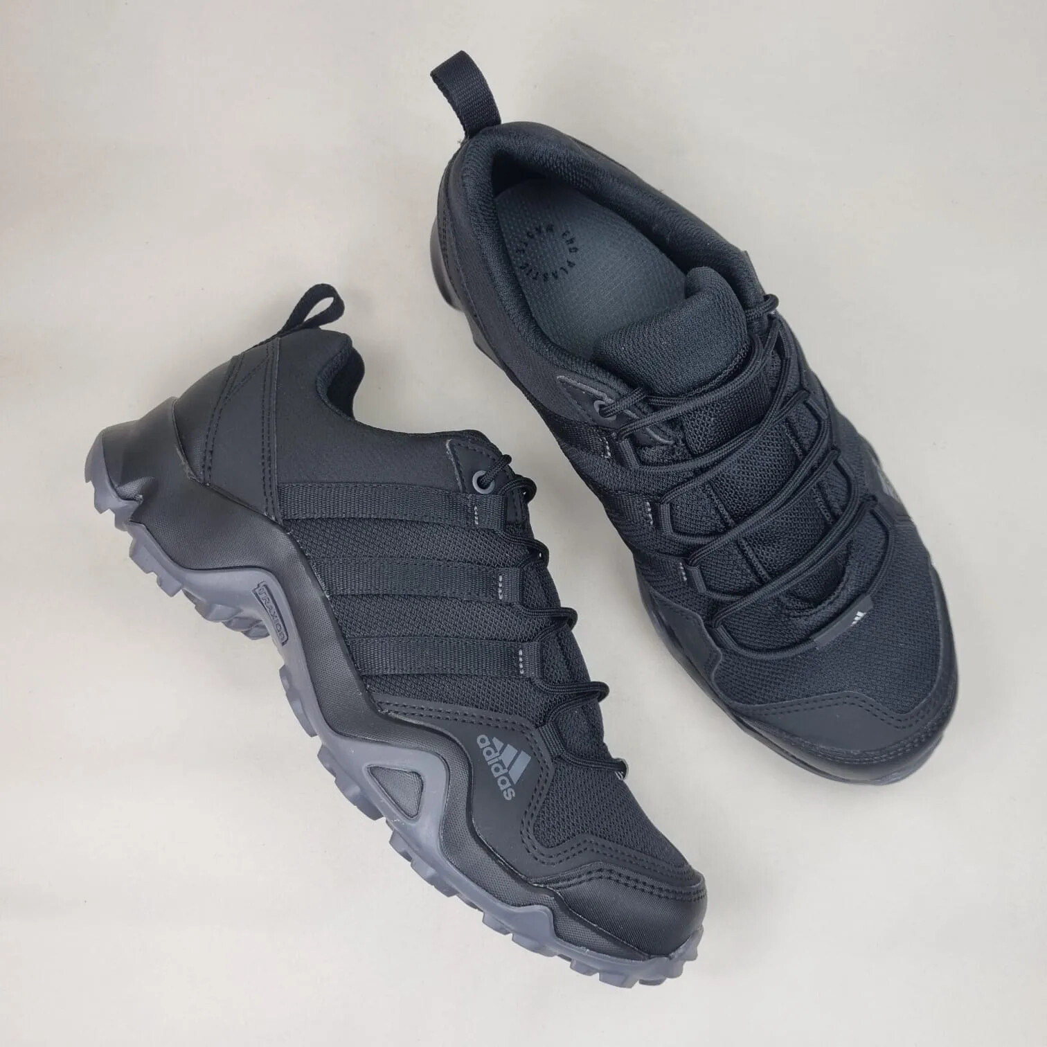 Adidas Terrex AX2S Low Top Men’s Hiking Shoes Core Gray Black Boots Q46587 NEW