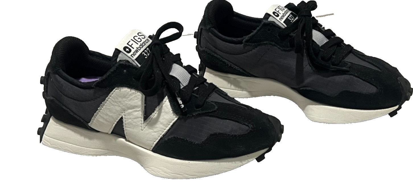 FIGS New Balance 327 Black – Men’s 4.5 Women’s 6 EU 37