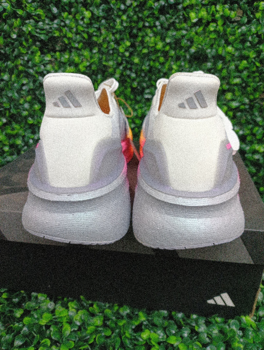 adidas Ultraboost Ultra Boost 5X Running Womens White Sneakers Athletic Shoes I