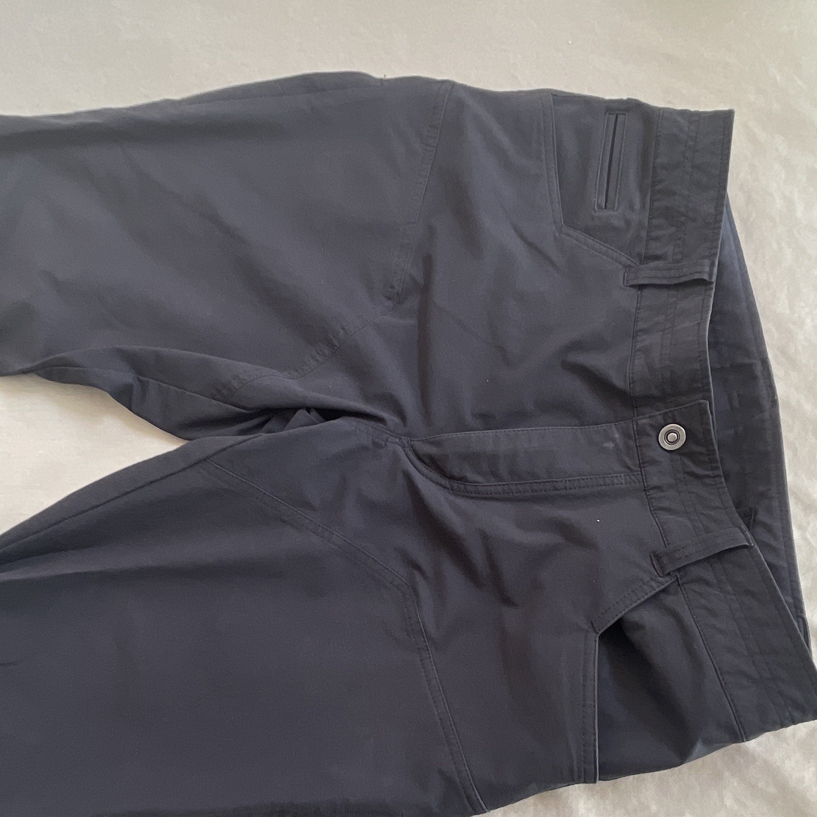 Kuhl Resistor StretchX Men’s Black Hiking Pants, Cotton Blend, Size 36