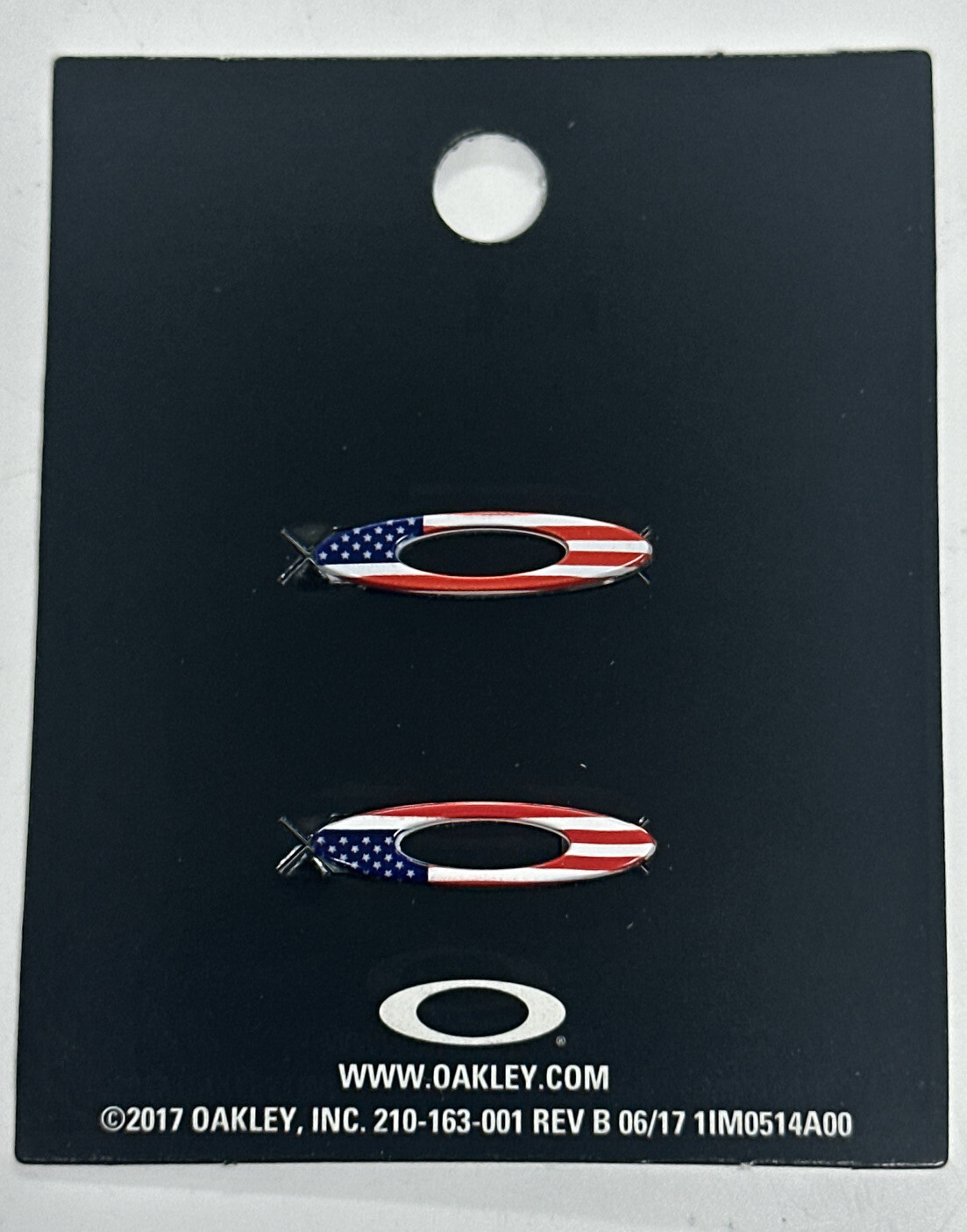 USA FLAG! Oakley Turbine Rotor Sunglasses Frame Replacement Icons Kit. NEW!