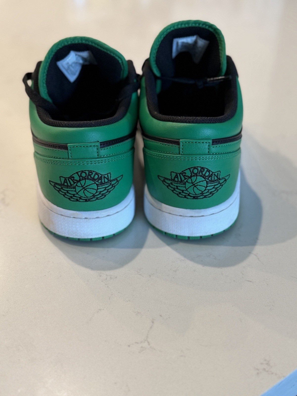 Air Jordan 1 Low ‘Black Lucky Green’ Size 12