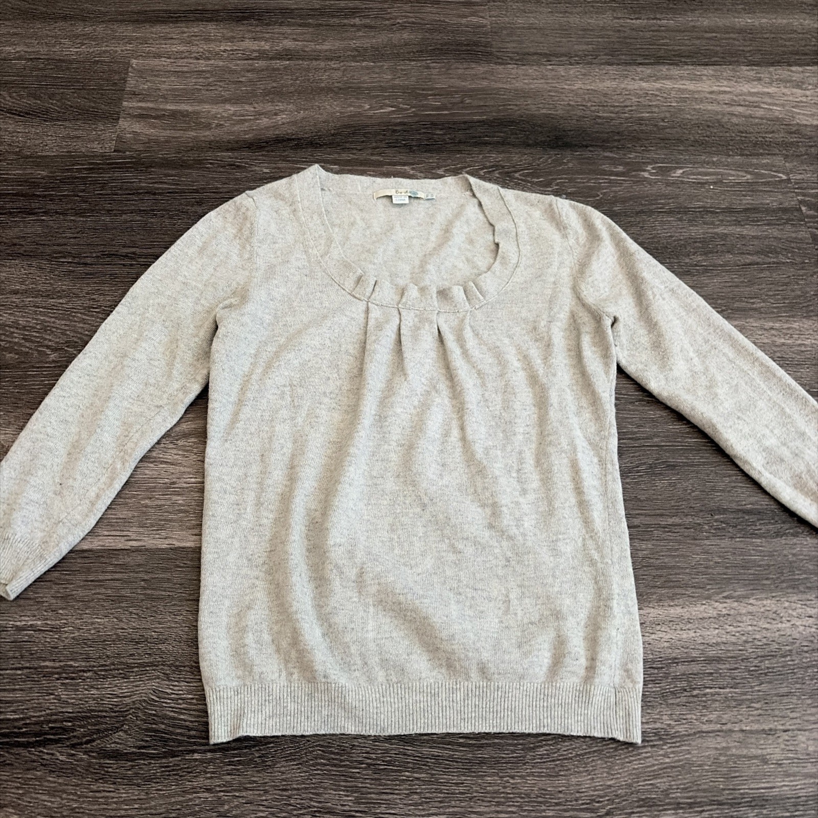 Boden Sweater 4 3/4 Sleeve Cashmere Rabbit Blend