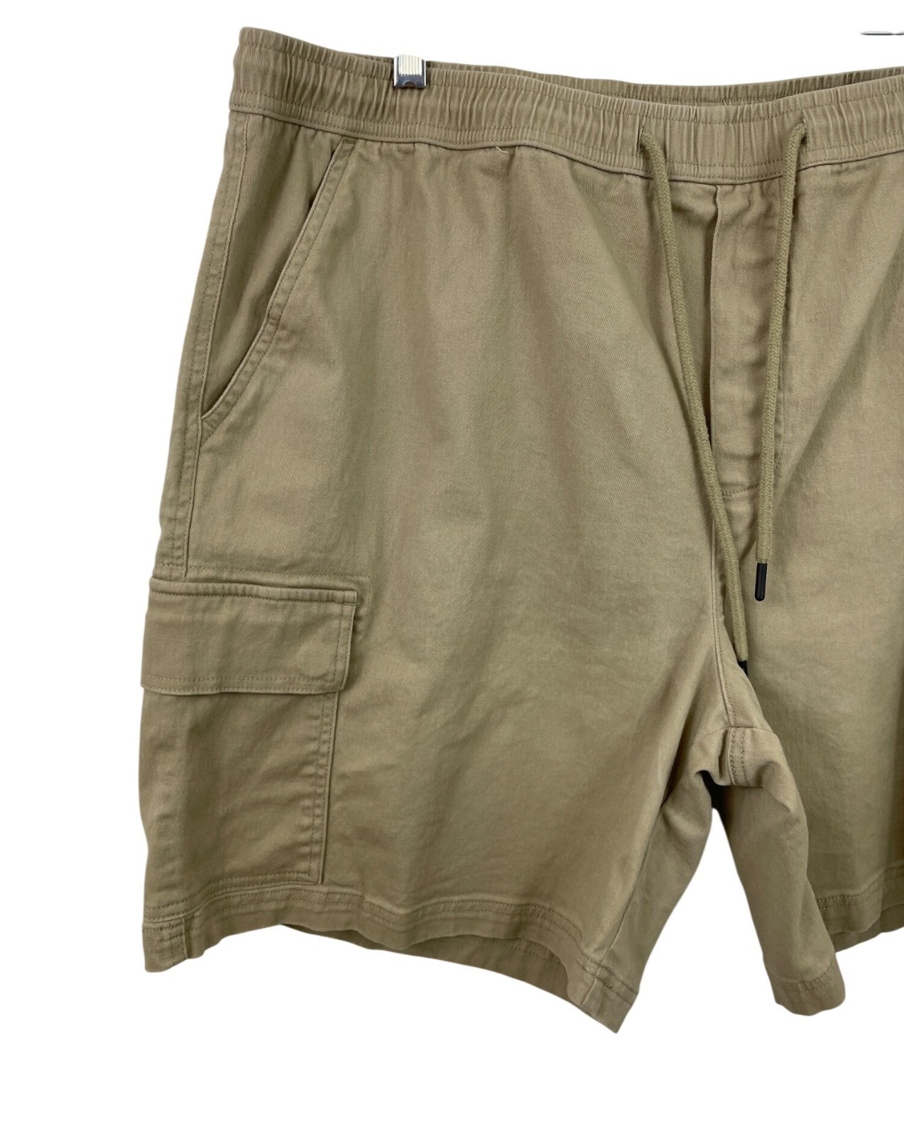 WeSC Shorts Beige Khaki Twill Utility Cargo Pockets Hiking Mens XXL Womens XXXL