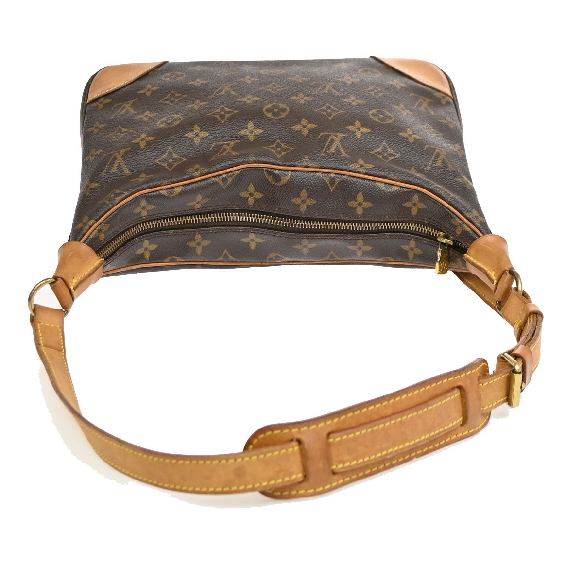 LOUIS VUITTON Boulogne 30 Shoulder Bag Monogram Leather Brown M51265 73PA220