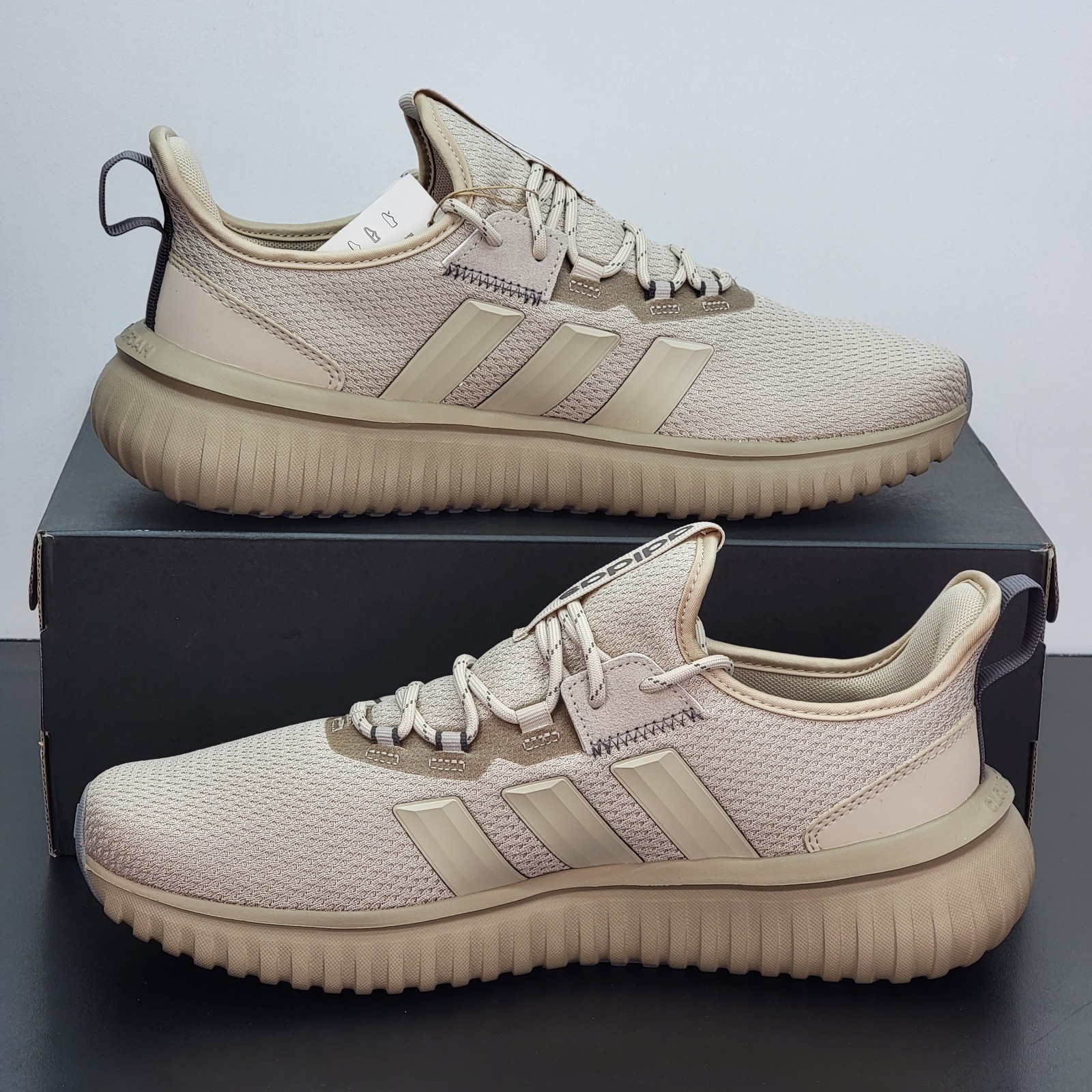 Adidas Kaptir 4.0 Men’s Size 11.5 Running Shoes Brown Athletic Footwear Sneakers