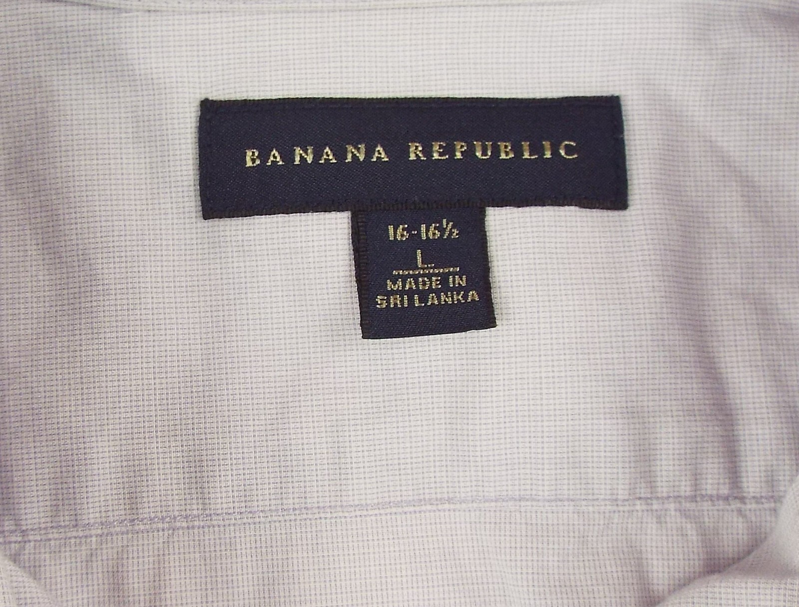 Banana Republic Men’s Casual Short Sleeve Shirt Size Large Free Returns