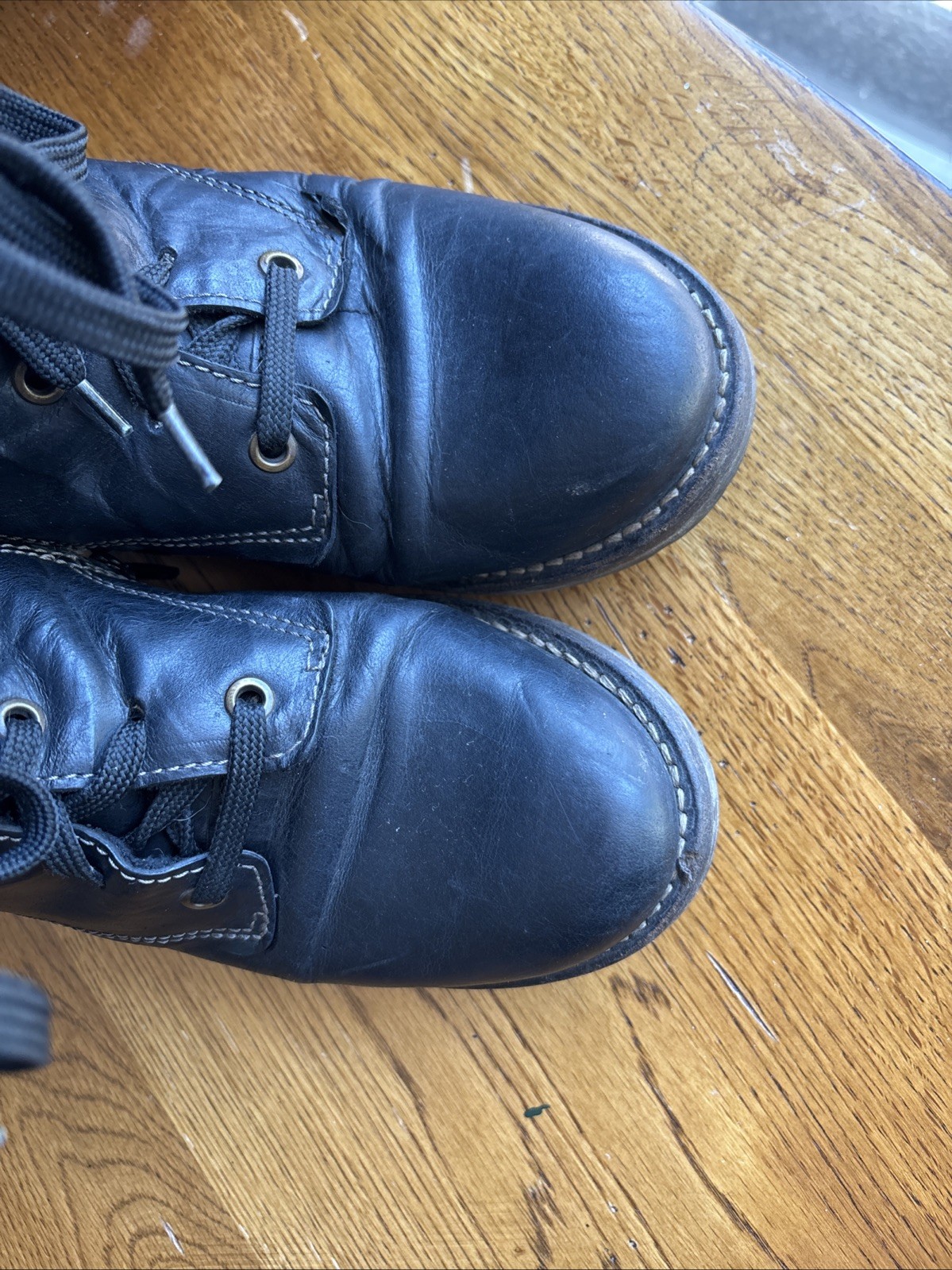 Dromedaris Womens Kara Leather & Suede Lace Up Boot in Black Size 39